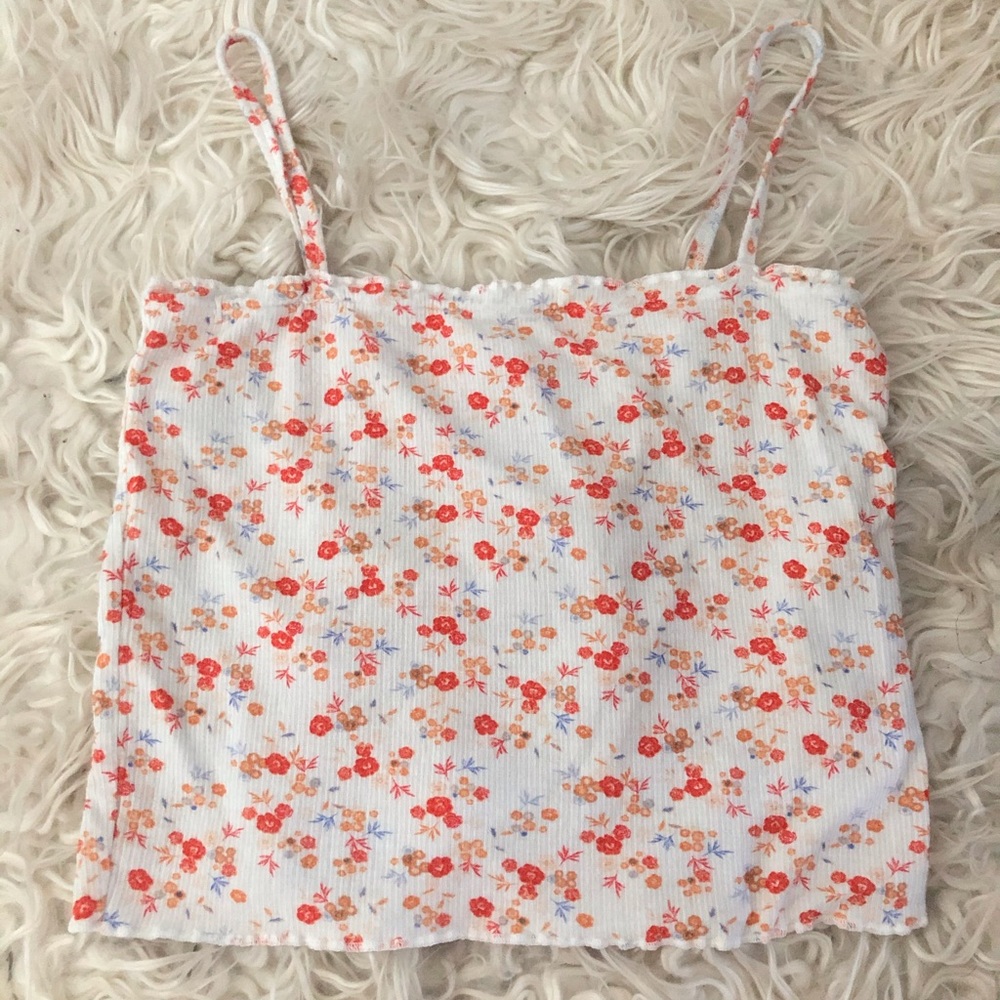 Pacsun flower tank
